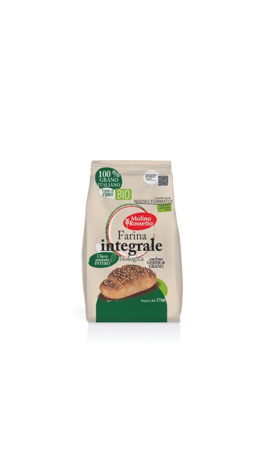 Farina integrale 100% grano italiano BIO - 1kg 