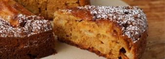 Torta di mele con farina di avena 2